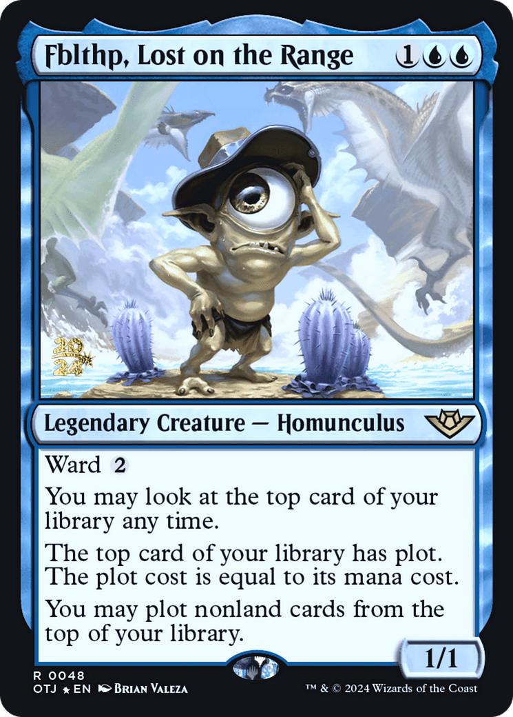 Fblthp, Lost on the Range [Outlaws of Thunder Junction Prerelease Promos]
