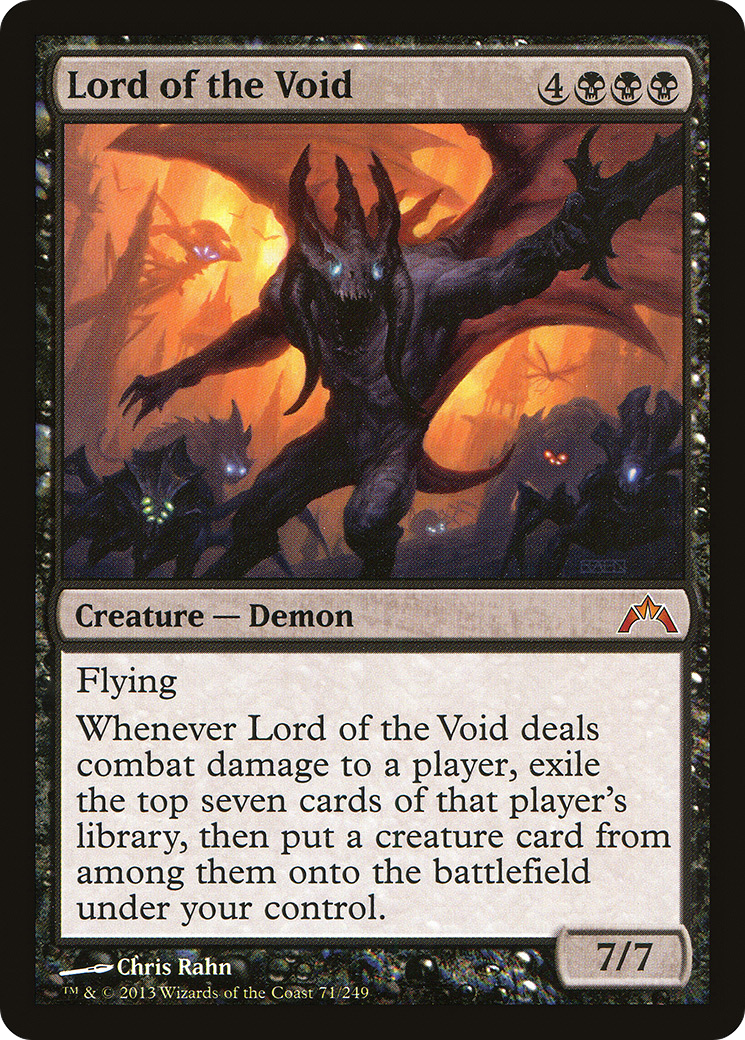 Lord of the Void [Gatecrash] Foil