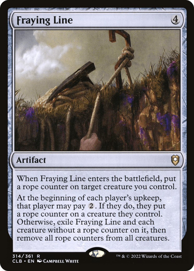 Fraying Line [Commander Legends: Battle for Baldur's Gate] Foil