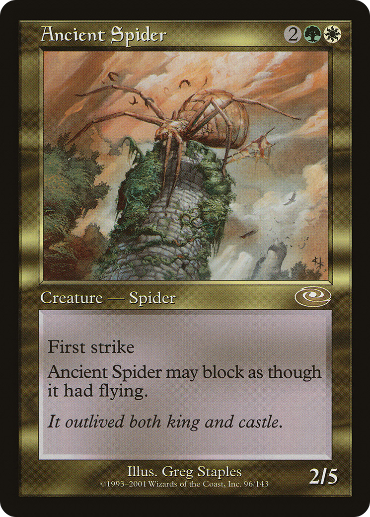 Ancient Spider [Planeshift] Foil