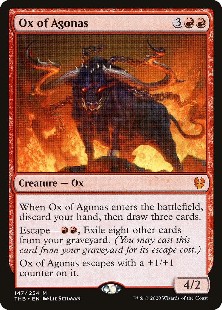 Ox of Agonas [Theros Beyond Death] Foil