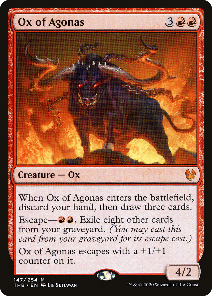 Ox of Agonas [Theros Beyond Death] Foil