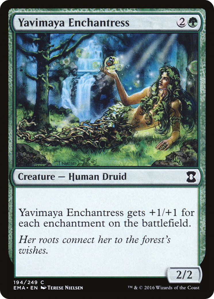 Yavimaya Enchantress [Eternal Masters] Foil
