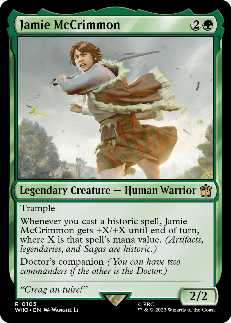 Jamie McCrimmon [Doctor Who] Foil