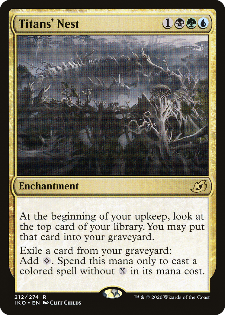 Titans' Nest [Ikoria: Lair of Behemoths] Foil