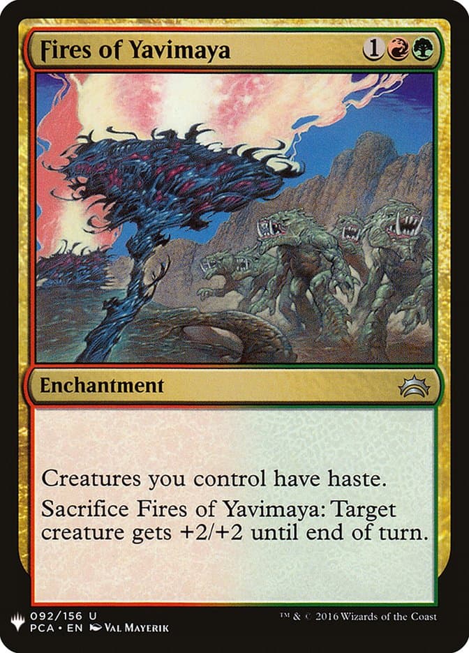 Fires of Yavimaya |  (PCA-92) [The List]