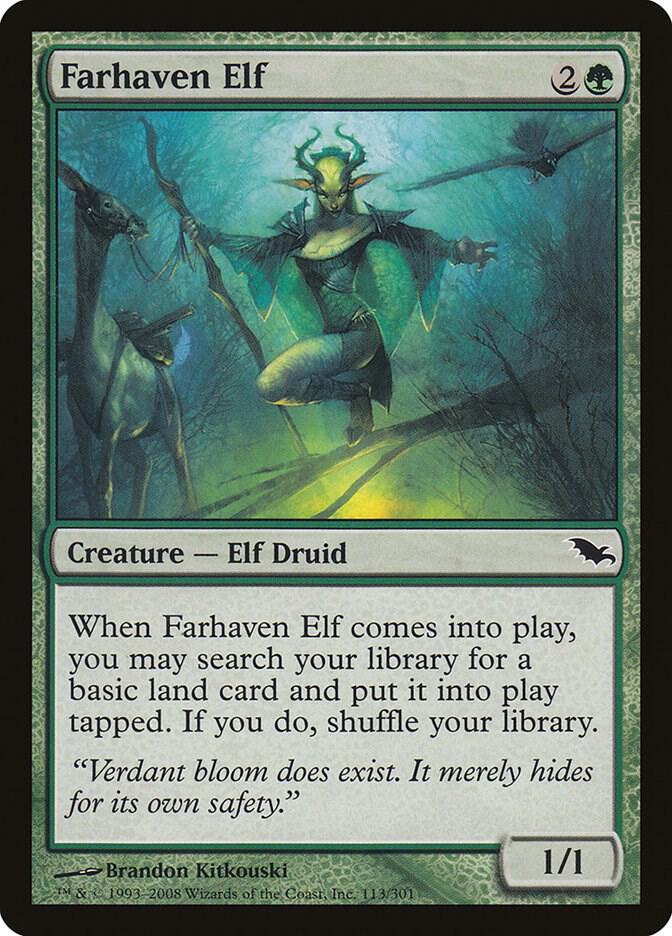 Farhaven Elf 113/301 (Shadowmoor) 