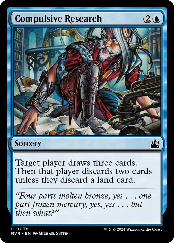 Compulsive Research 38 (Ravnica Remastered)  - Foil