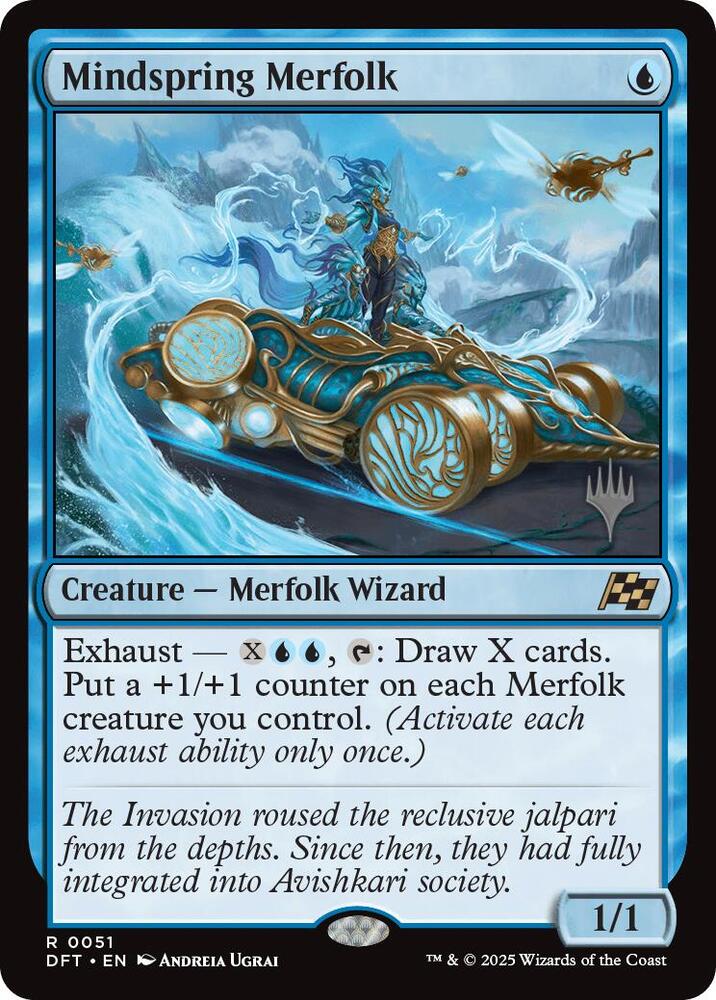 Mindspring Merfolk 51 (Promo Pack: Aetherdrift) 