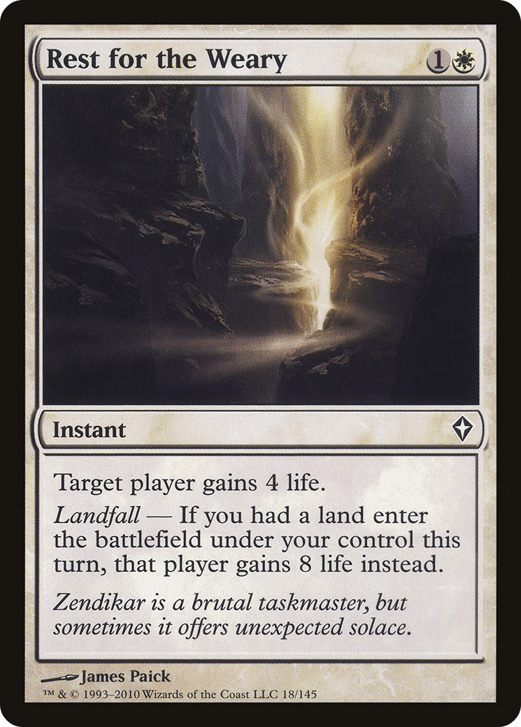 Rest for the Weary [Worldwake] Foil