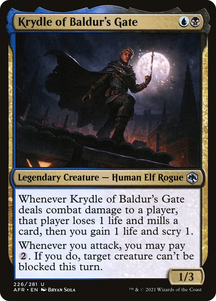 Krydle of Baldur's Gate [Dungeons & Dragons: Adventures in the Forgotten Realms] Foil