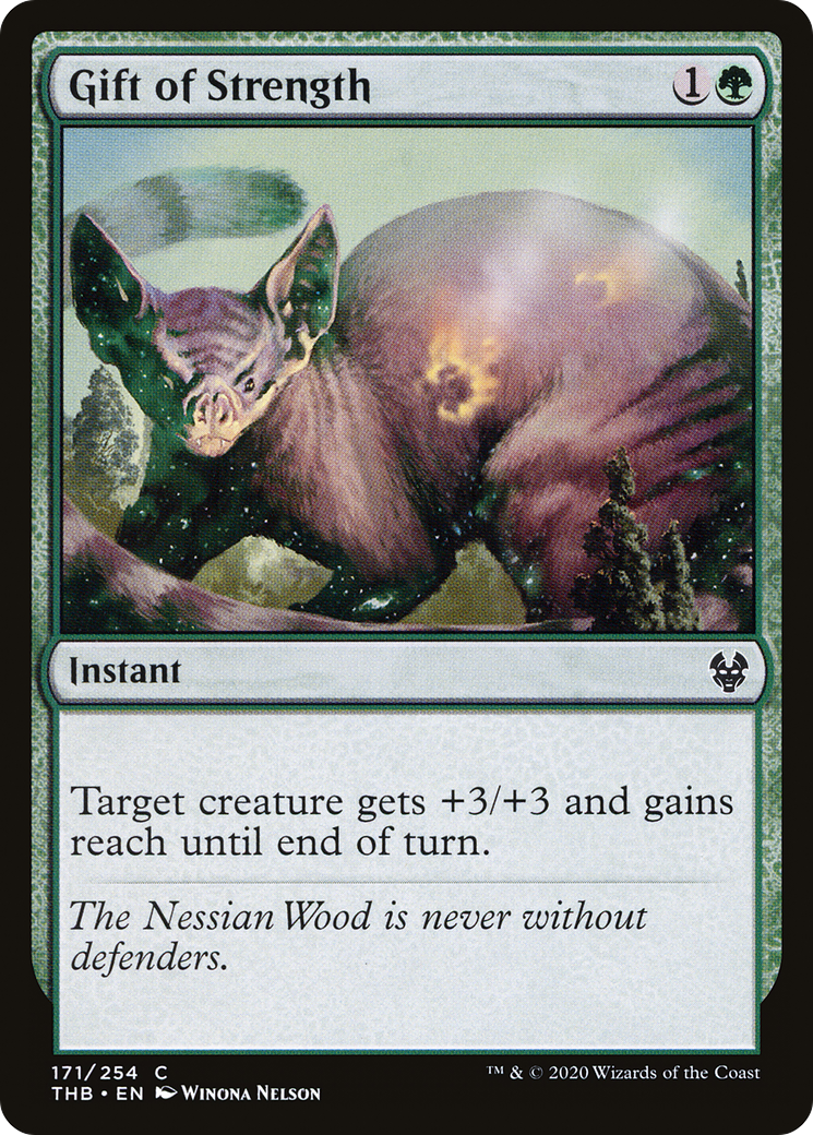 Gift of Strength [Theros Beyond Death] Foil