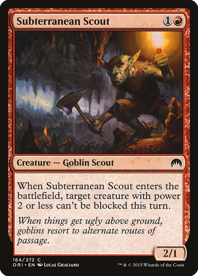 Subterranean Scout 164/272 (Magic Origins) 