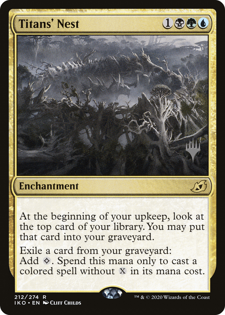 Titans' Nest (Promo Pack) [Ikoria: Lair of Behemoths Promos] Foil