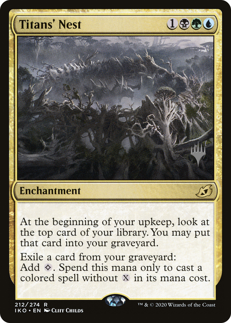 Titans' Nest (Promo Pack) [Ikoria: Lair of Behemoths Promos] Foil