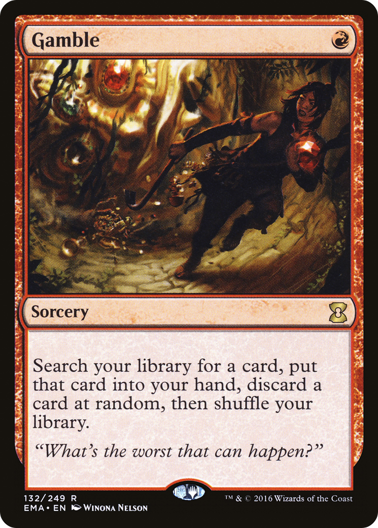 Gamble [Eternal Masters] Foil