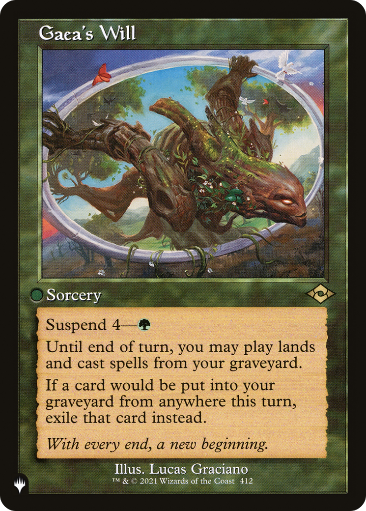 Gaea's Will |  (MH2-412) [The List]