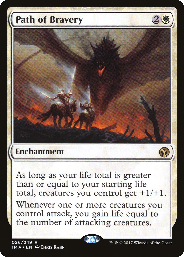 Path of Bravery [Iconic Masters] Foil