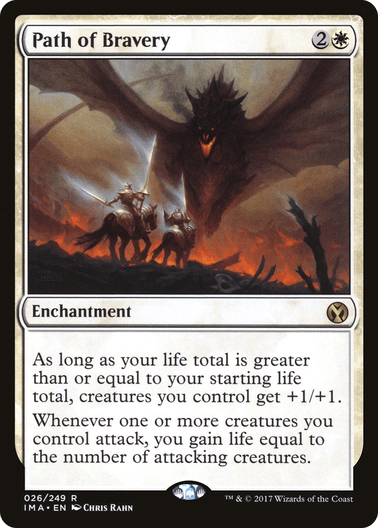 Path of Bravery [Iconic Masters] Foil