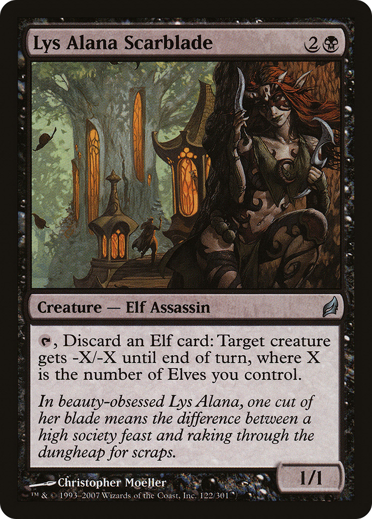 Lys Alana Scarblade [Lorwyn] Foil