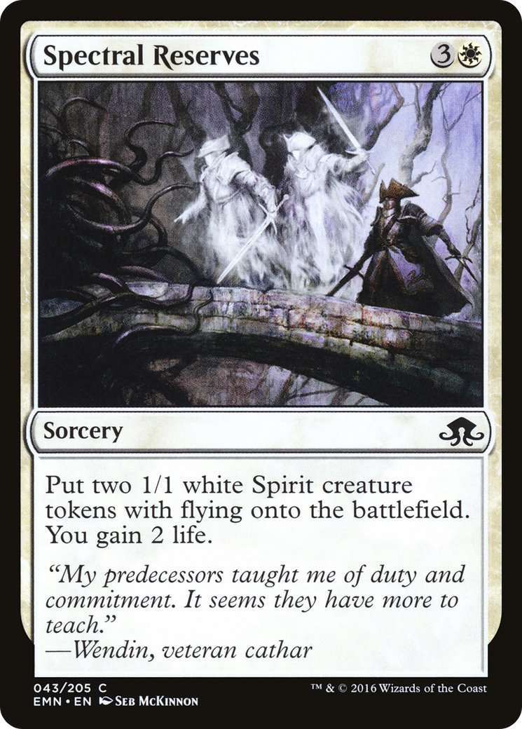Spectral Reserves [Eldritch Moon] Foil