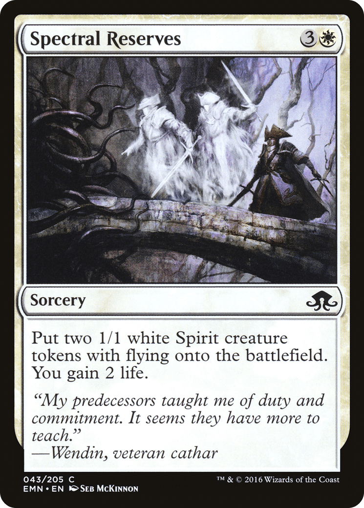 Spectral Reserves [Eldritch Moon] Foil