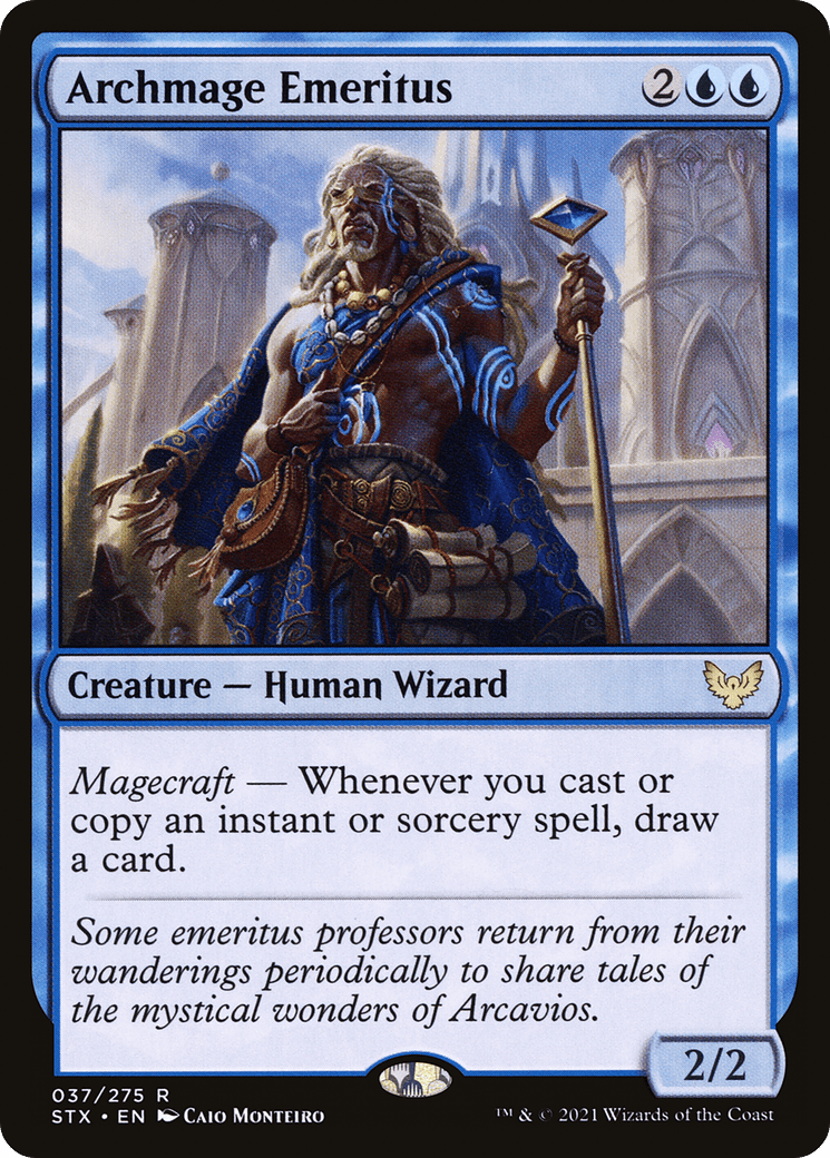 Archmage Emeritus [Strixhaven: School of Mages] Foil