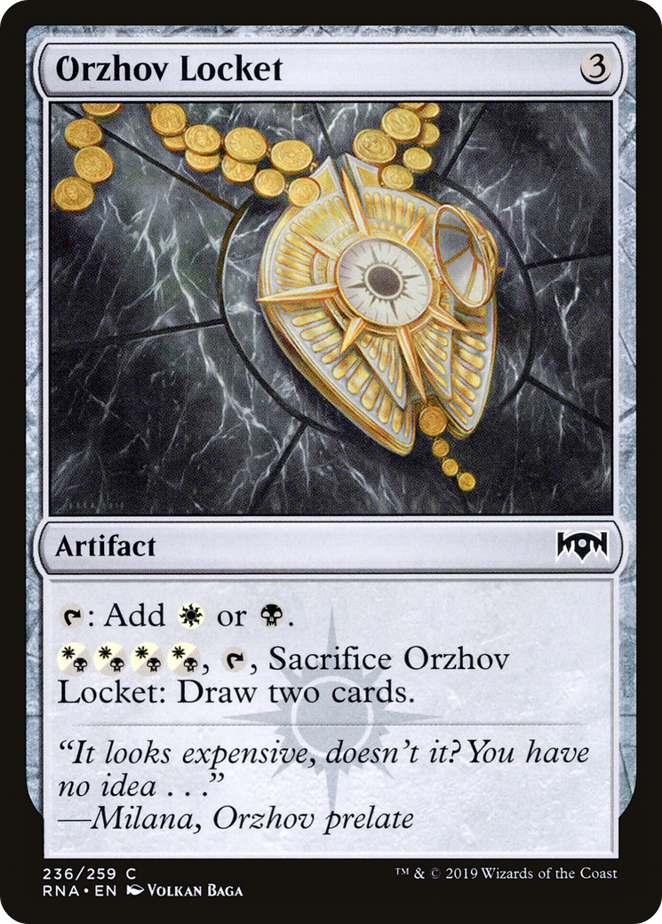 Orzhov Locket [Ravnica Allegiance] Foil