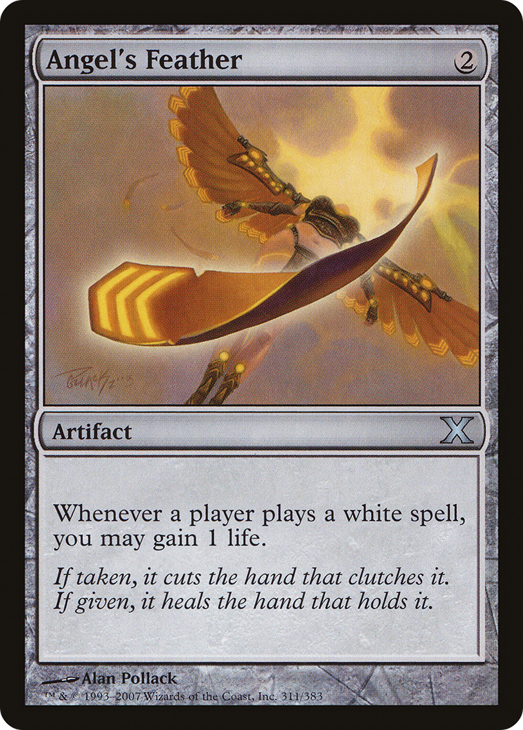 Angel's Feather [Tenth Edition] Foil