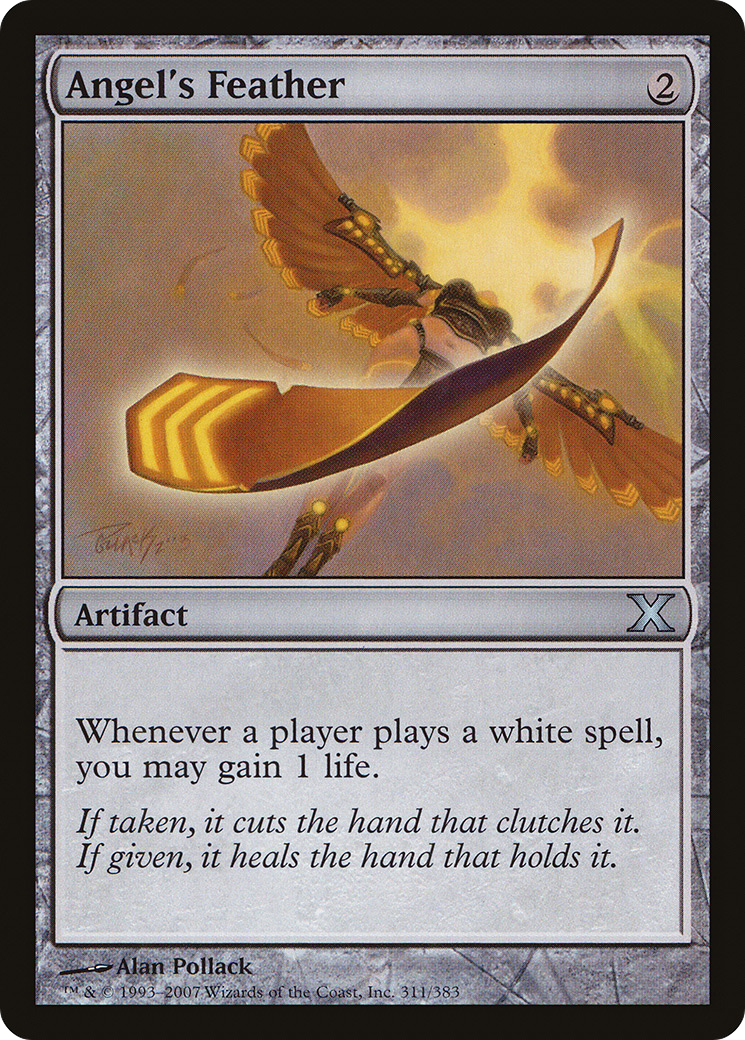 Angel's Feather [Tenth Edition] Foil