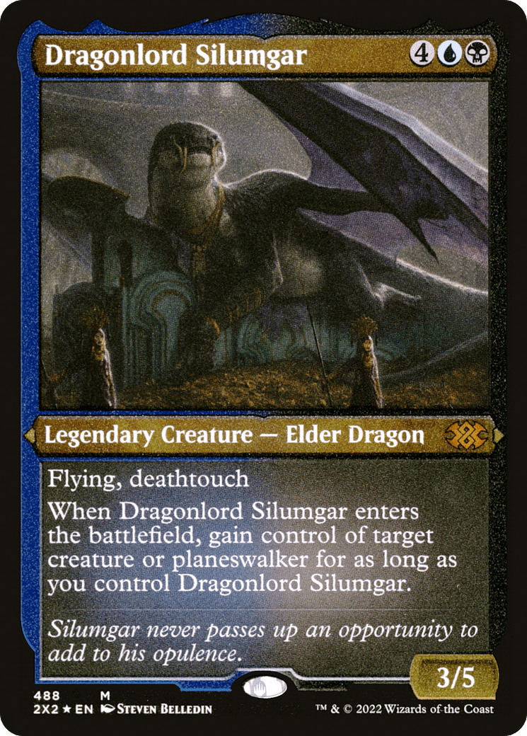 Dragonlord Silumgar |  Foil (488) [Double Masters 2022]