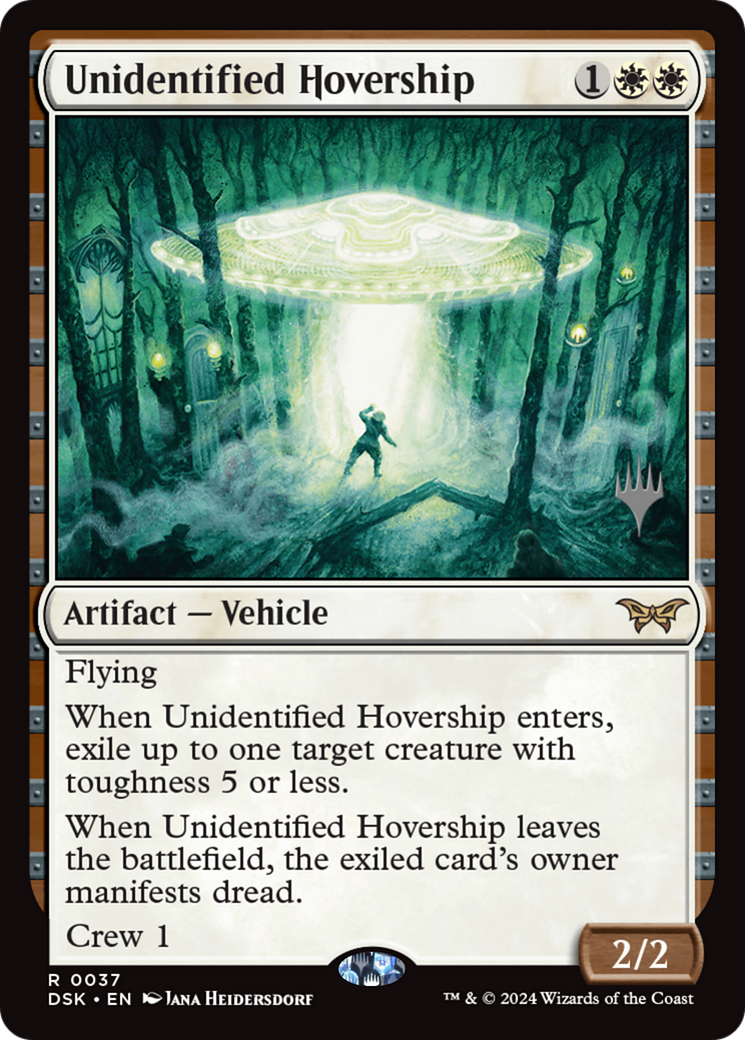 Unidentified Hovership [Duskmourn: House of Horror Promos]