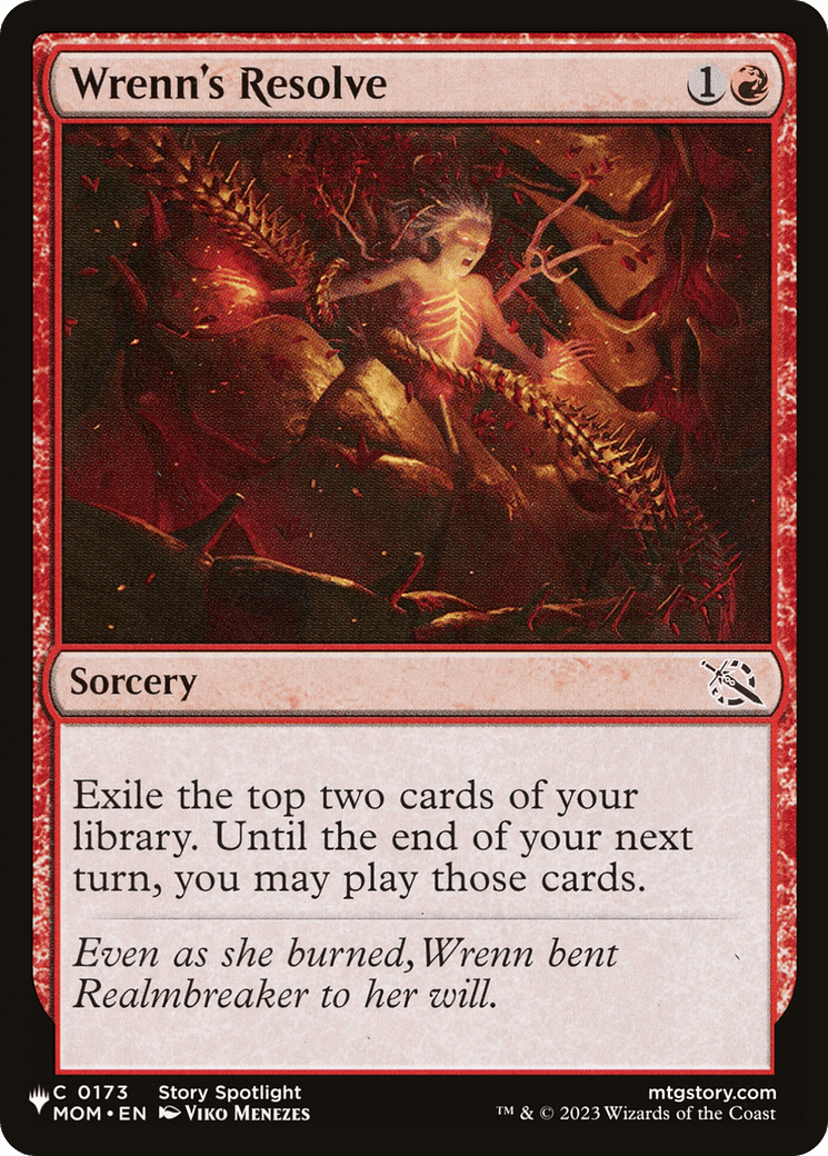 Wrenn's Resolve |  (MOM-173) [The List]
