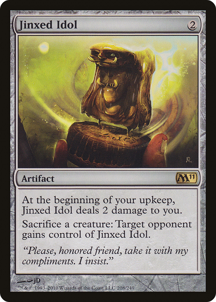 Jinxed Idol [Magic 2011] Foil