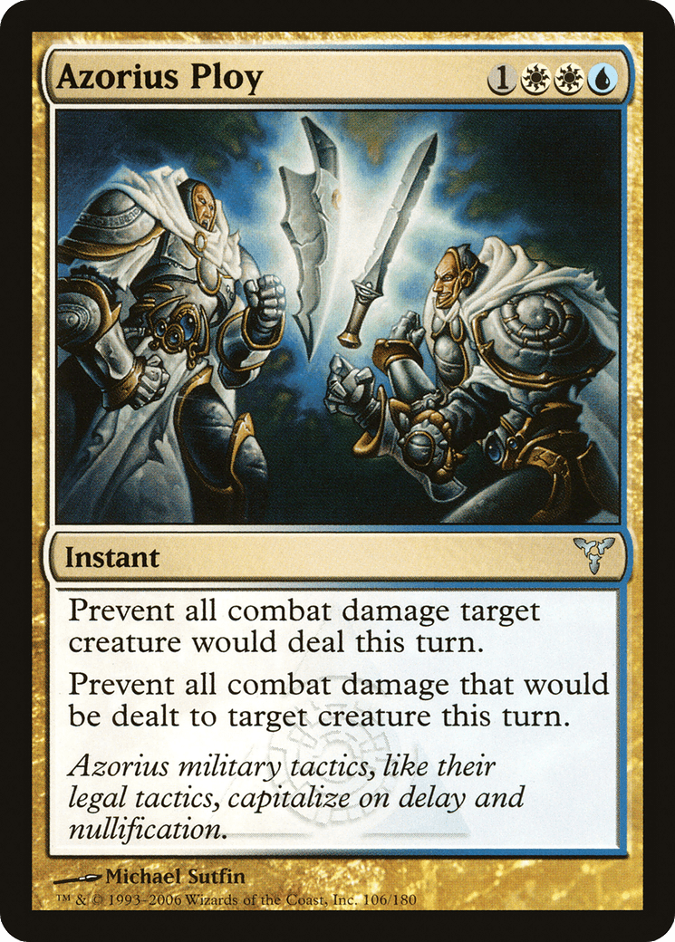 Azorius Ploy [Dissension] Foil
