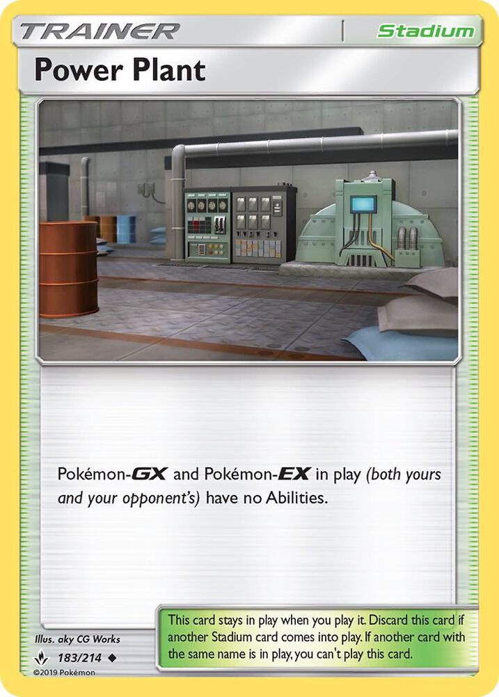 Power Plant 183/214 (SM - Unbroken Bonds) 