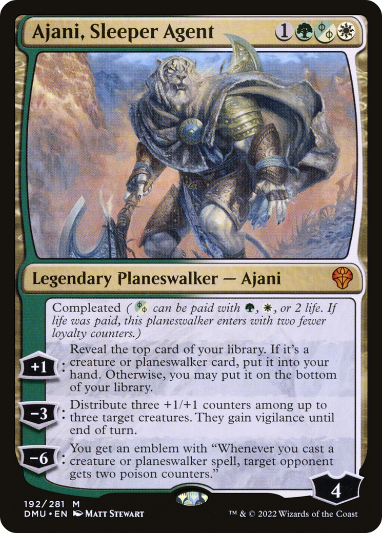 Ajani, Sleeper Agent [Dominaria United] Foil