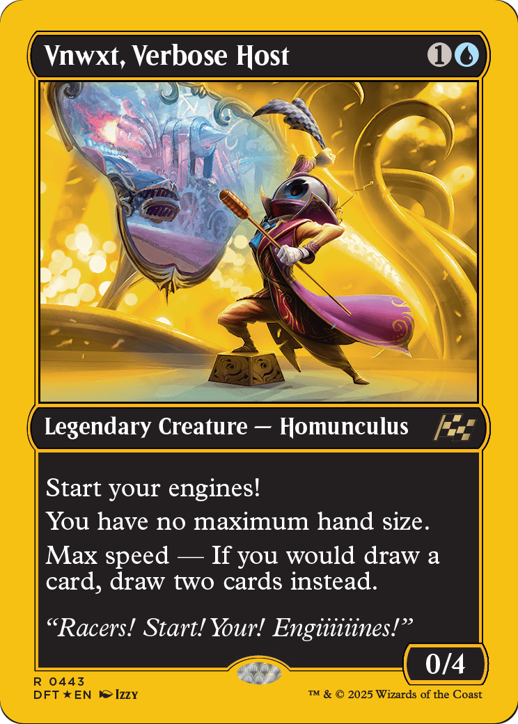 Vnwxt, Verbose Host |  Foil (443) [Aetherdrift]