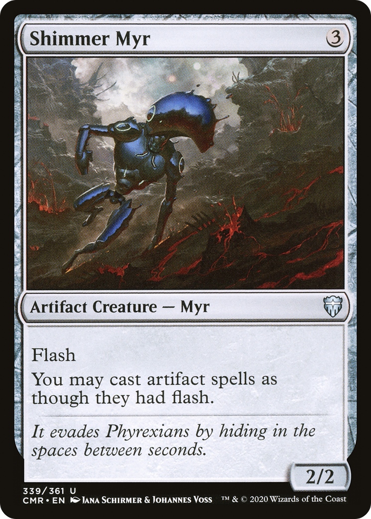 Shimmer Myr [Commander Legends] Foil