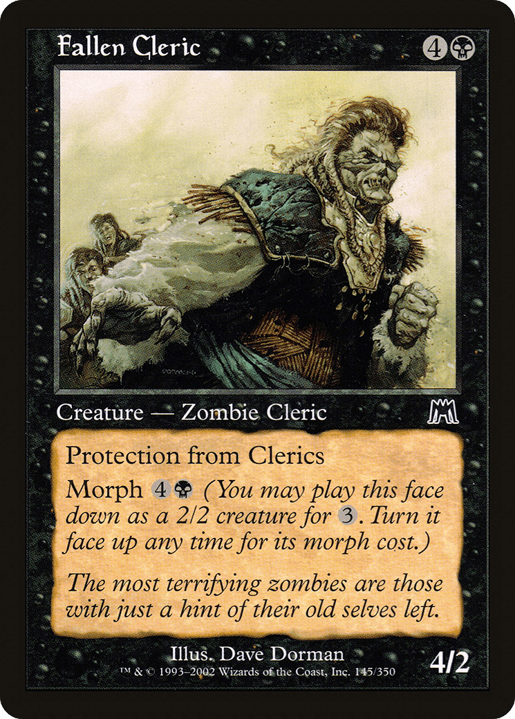 Fallen Cleric [Onslaught] Foil