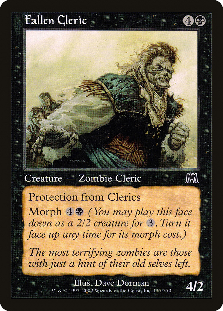 Fallen Cleric [Onslaught] Foil