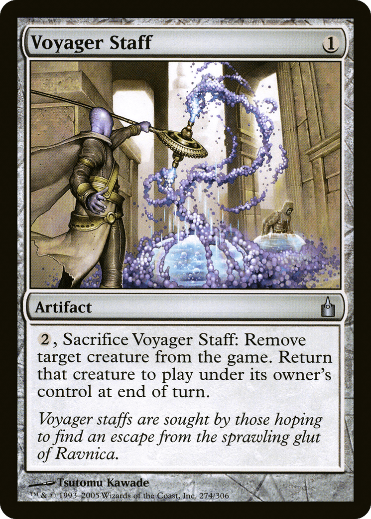 Voyager Staff [Ravnica: City of Guilds] Foil