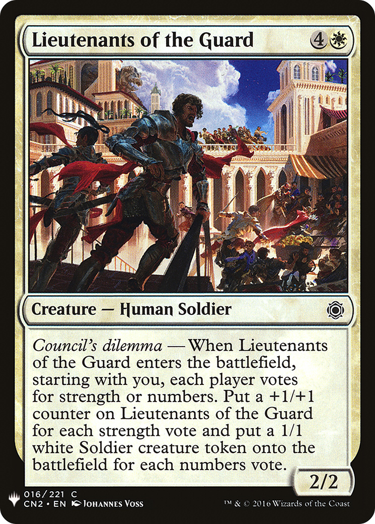 Lieutenants of the Guard |  (CN2-16) [The List]