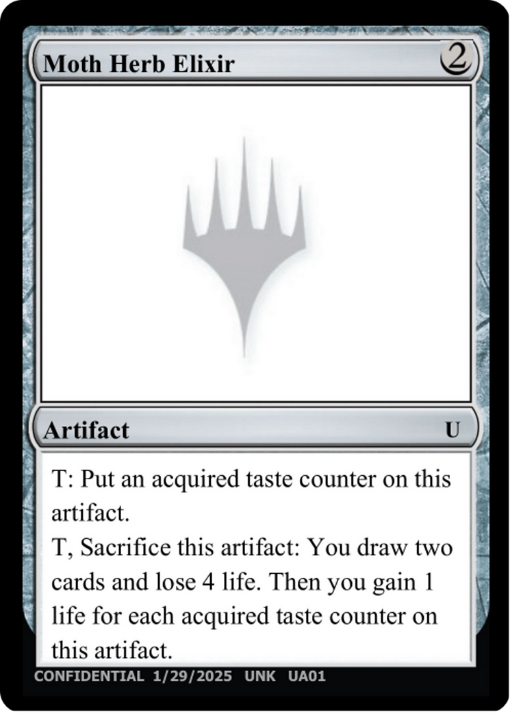 Moth Herb Elixir |  () [Un-Known Event Playtest Cards]