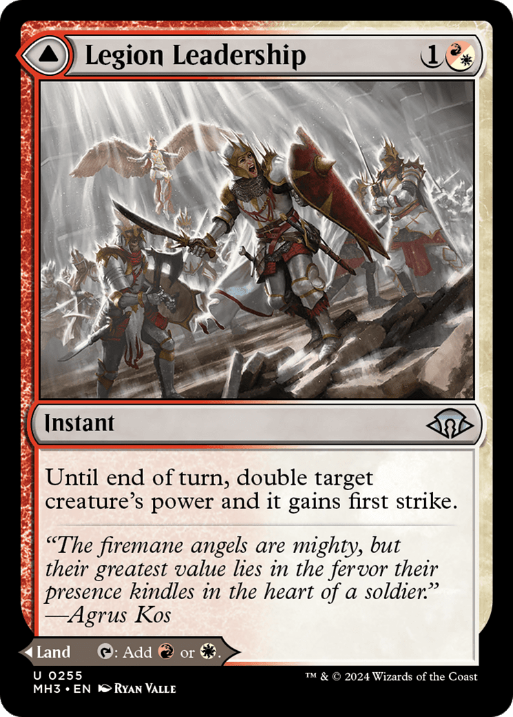 Legion Leadership // Legion Stronghold [Modern Horizons 3] Foil