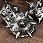 RPG Dice Set | Metal | Ancient Dragon | Silver