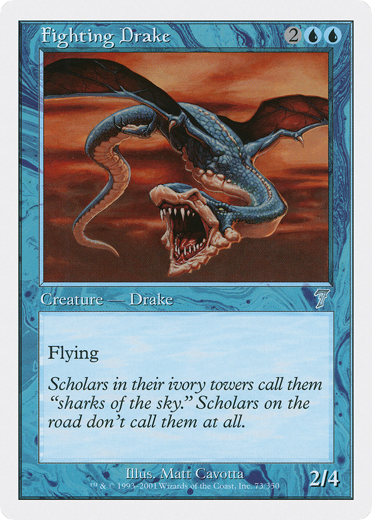Fighting Drake [Seventh Edition] Foil