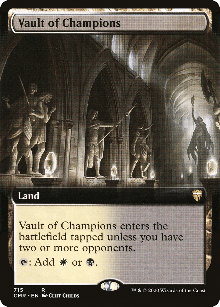 Vault of Champions (Extended Art) [Commander Legends] Foil