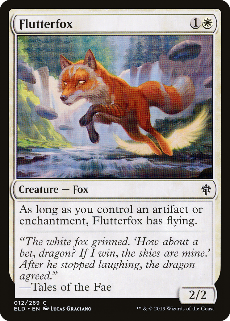Flutterfox [Throne of Eldraine] Foil