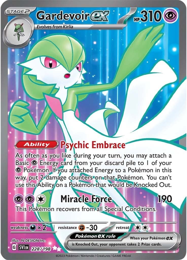 Gardevoir ex 228/198 - SV01 Scarlet & Violet Base Set Holofoil
